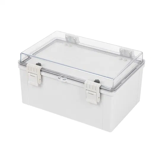 PLC Display Protects The Housing 300*200*180mm Transparent Waterproof Plastic Distribution Box IP66