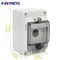 Plastic Waterproof Button Switch Box 1p IP67 ABS Material Emergency Stop Button 440V 10A Customizable