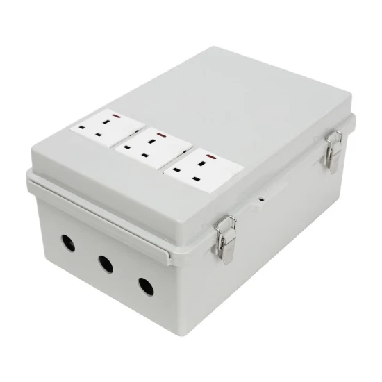 Fameto Outdoor IP66 Wall Mount Electrical Enclosure Fiberglass Waterproof Power Distribution Box