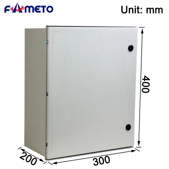 Australian Sunscreen Electrical Equipment Box 400*300*200mm SMC Fiberglass Box IP65