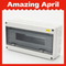 Ht-18ways Circuit Breaker 18 Ways Power Distributing Power Supply Distribution Box