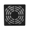 Fan Guard 110mm*110mm ABS Plastic Black Dust Filter