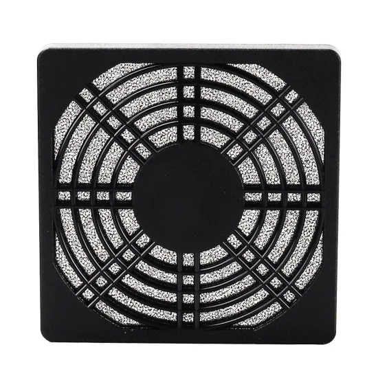 Axial Fan Filter 90mm*90mm ABS Plastic Black Fan Guard