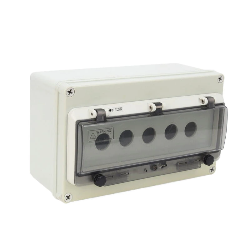 IP67 Waterproof Outdoor Emergency Push Button Switch W Junction Box Stop Button Control Box