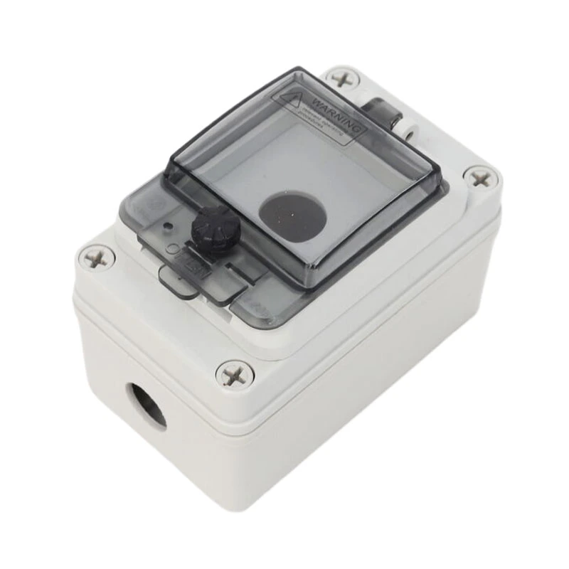 Double Hole IP67 Waterproof Outdoor Emergency Push Button Switch W Junction Box