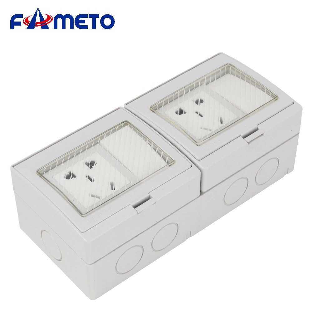 Outdoor Waterproof Socket Switch with Five Holes