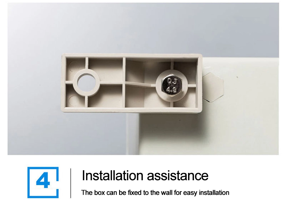 Outdoor Waterproof and Anti-Corrosion Electrical Equipment Box 500*400*200mm SMC Fiberglass Material