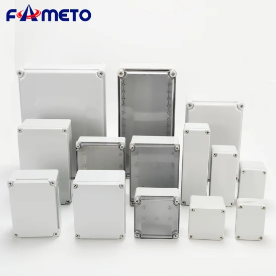 Outdoor Waterproof Junction Box IP67 110*80*45mm ABS Plastic Factory Direct Sales