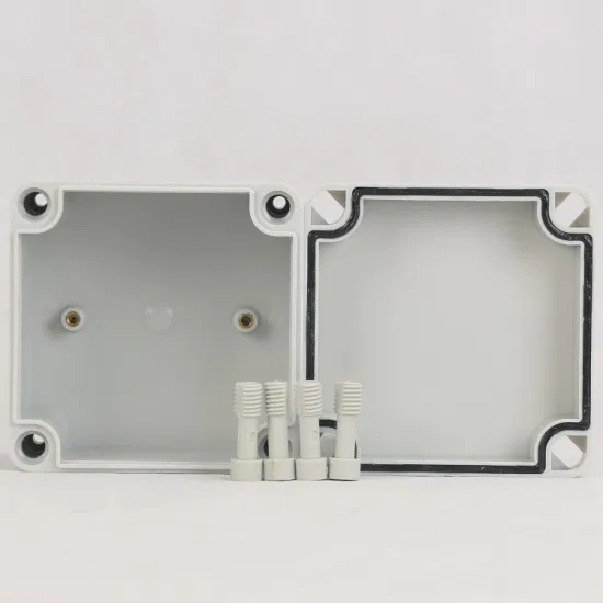 Factory Direct Sales 100*100*75mm ABS Plastic Terminal Breakout Box PCB Housing Spot Fast Delivery