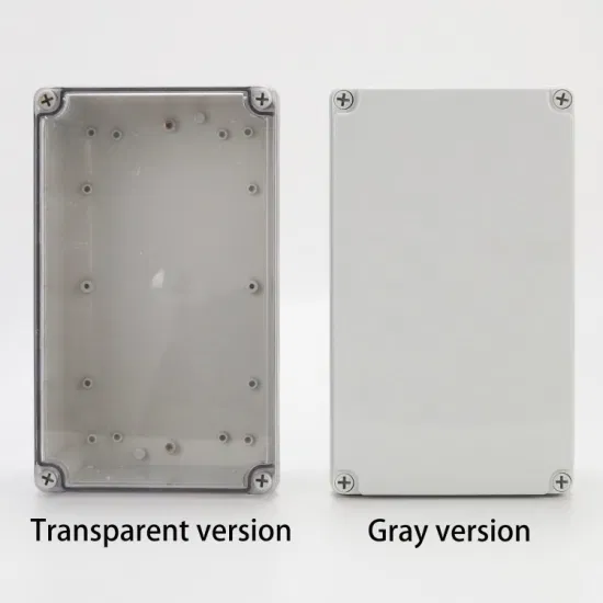 Waterproof Case 250*150*100mm ABS Plastic Light Gray Electrical Enclosure 9.8*5.9*3.9inch Support for Customization