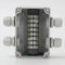 Power Supply Safety Wiring Box Two in and Two out 100*68*50mm ABS Plastic Is Waterproof