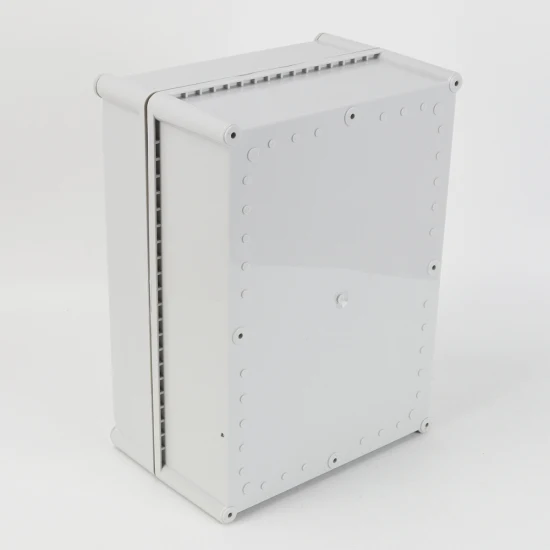 Outdoor Waterproof Case 380X280X180mm ABS Material Gray Shell Plastic Distribution Box