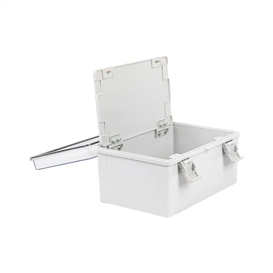 PLC Display Protects The Housing 300*200*180mm Transparent Waterproof Plastic Distribution Box IP66