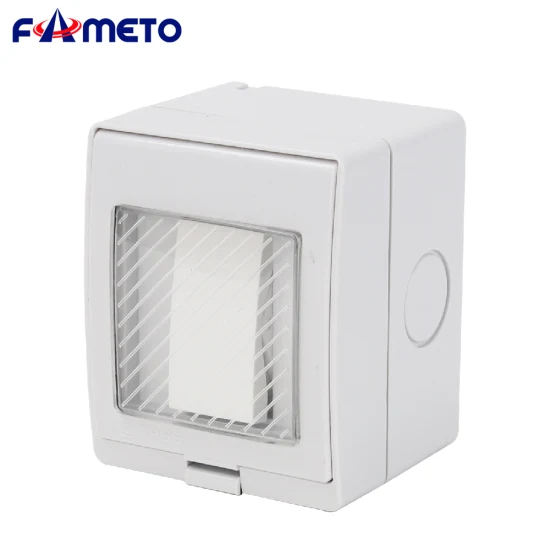 Outdoor Waterproof Switch One Bit Wall Switch 20A IP55