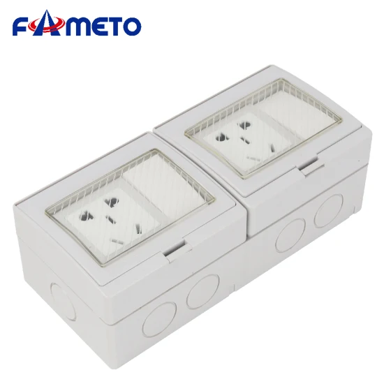 Outdoor Waterproof Socket Switch with Five Holes