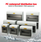 Fameto PVC Recessed Flush Mount 4 6 8 12 18 Way Outdoor Tableros Distribution Boards Enclosure