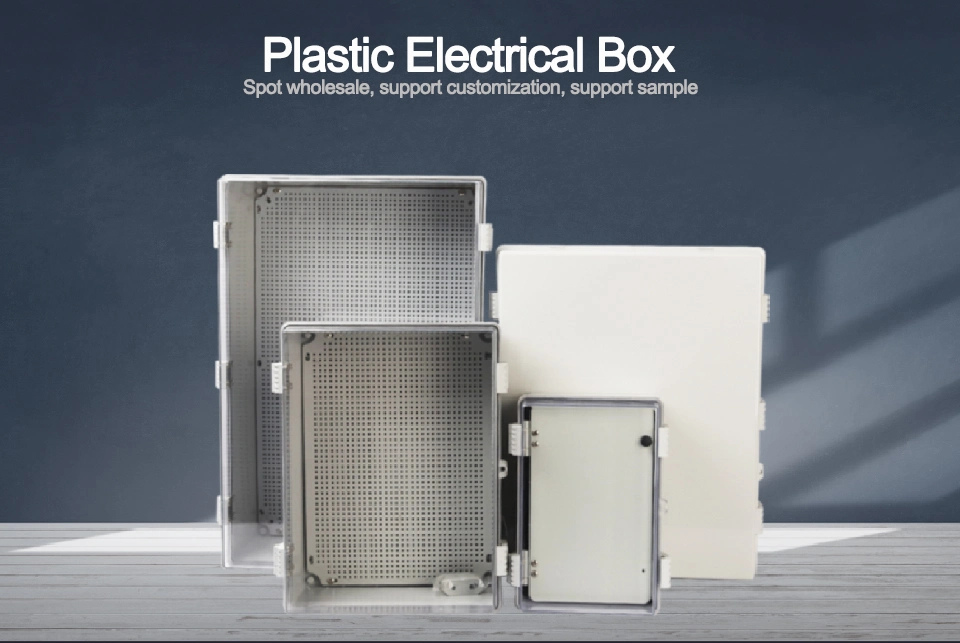 Power Control Distribution Box 300*300*170mm ABS Material Outdoor Waterproof and Dustproof Insulation