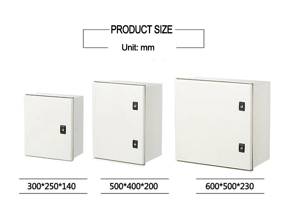 Fiberglass Distribution Box 300*250*140mm Solar Equipment Power Box