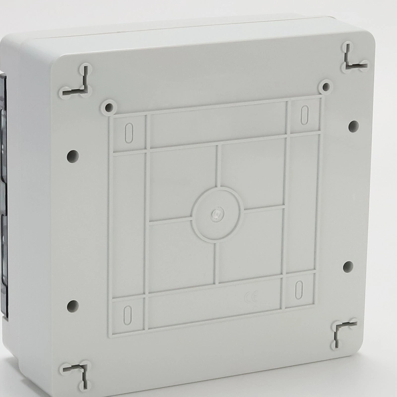Ha-4 Ways IP65 Waterproof Outdoor 140*210*100mm Plastic 4 Way/4 Pole Junction Combiner Distribution Box