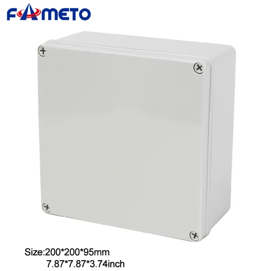 Battery Plastic Housing 200*200*95mm Electrical Terminal Distribution Box Factory Direct Sales