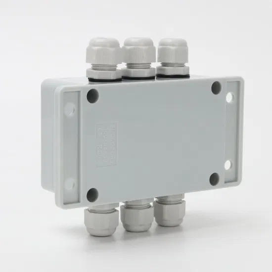 Three in and Three out 100*68*50mm 15A 8way Built-in Terminal Blocks Outdoor Waterproof Junction Box
