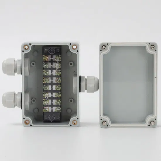 Outdoor Waterproof Junction Box 100*68*50mm One in and Two out Park Light Power Distribution Line