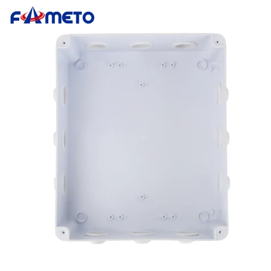 Outdoor Waterproof Junction Box 300X250X120mm ABS Plastic IP65 White Spot Wholesale