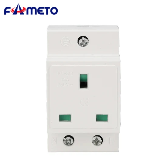 British Style Sockets 13A DIN Power Module Socket