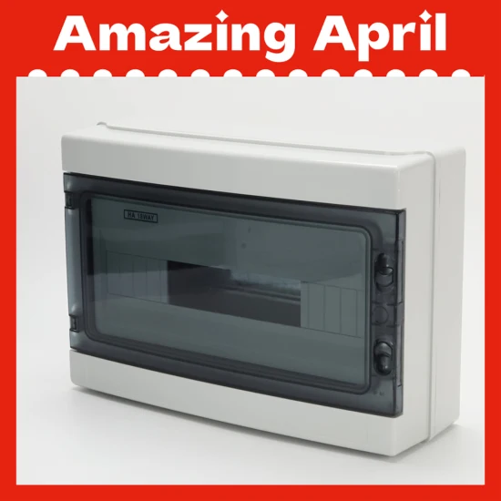 Ha-18 IP65 Waterproof Outdoor 18 Ways ABS Plastic Shell Combiner Box Junction Box Distribution Box