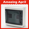 Ha-8ways IP65 Waterproof Outdoor 215*210*100mm 8 Way Plastic Combiner Box Junction Box Electrical Distribution Box