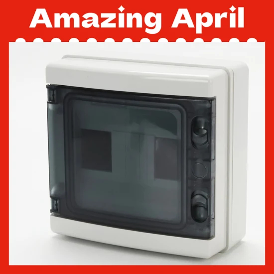 Ha-8ways IP65 Waterproof Outdoor 215*210*100mm 8 Way Plastic Combiner Box Junction Box Electrical Distribution Box