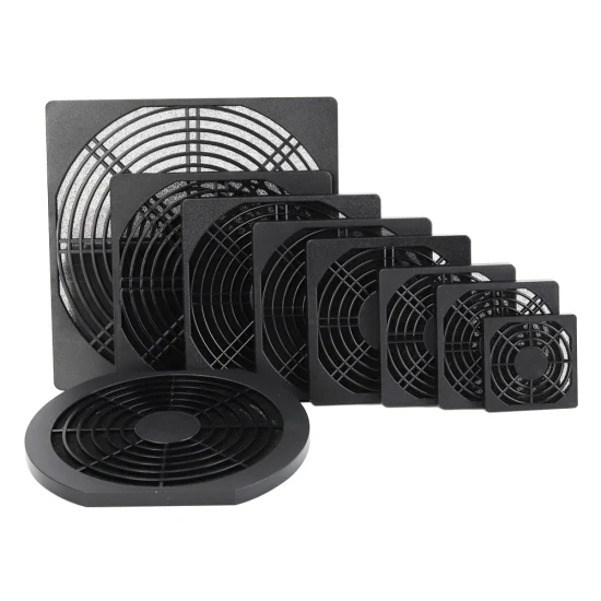 Axial Fan Protective Filter Cover 60mm*60mm ABS Plastic Black