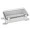 Rectangular Waterproof Junction Box 200*100*70mm ABS IP66 Transparent Cover 7.9*4*2.8inch