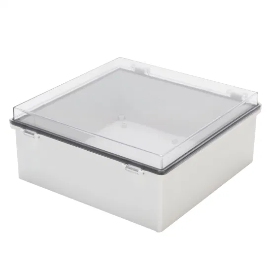 Spot 330*330*130mm ABS Plastic Waterproof Junction Box Transparent Cover IP66 13*13*5.1inch CE Rohs